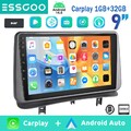 Für Renault Clio III 2005-2014 1+32GB DAB+ 9"Android 14 Autoradio BT FM GPS Navi