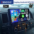 2+32GB für VW T5 Multivan Transporter DAB+ FM Autoradio CarPlay Navi Android 15
