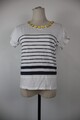 Liu Jo Mailand Jersey Frau Gr. S Casual Vintage T-Shirt Top Baumwolle Cotton