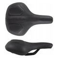 Damen Komfortsattel Isophorm Mit Memory Foam, Schwarz 255X180 Mm, E-Bike Geeigne