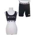 Champion, Trainingsanzug Set, Größe: M, Blau, Print #SJM