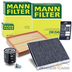 MANN-FILTER INSPEKTIONSPAKET FILTERSATZ SET A FÜR VW POLO 9N 1.4 16V# # ERSTAUSRÜSTER-QUALITÄT // DEUTSCHE MARKENWARE # #