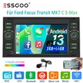 Android 14 Carplay Für Ford Focus Transit MK7 C S-Max 2+64G Autoradio GPS RDS BT