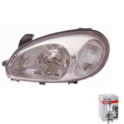 Halogen Scheinwerfer links H4 für Daewoo Lanos Stufenheck inklusive Lampen