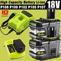 18V 9,0Ah Akku für RYOBI One Plus Lithium RB18L50 P108 P104 Batterie 18 VOLT de