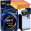 FILTERSET+5W30 ÖL 1.4 i+1.5 dci für NISSAN MICRA 3 K12 NOTE E11 RENAULT CLIO 3 