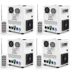 4x1200W Cold Spark Machine mit Batterie/Flight Case DMX Sparkular Funkenmaschine