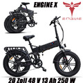 ENGWE ENGINE X Elektrofahrrad 13AH E Mountainbike 48V Faltbares E-Bike 20 Zoll