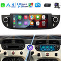 Android 14 DAB+ Autoradio GPS Für Fiat 500 2007-2015 4+64G Apple Carplay WIFI BT