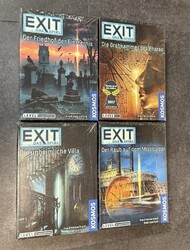 Kosmos Exit - Das Spiel, 4 Spiele
