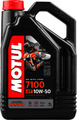 MOTUL 7100 4T 10W-50 Motoröl 4 Liter 4-Takt Motorrad Öl ESTER JASO MA2 SN SM