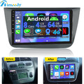 Für Seat Altea XL 2004-15 Toledo GPS Autoradio Carplay 4+64GB Android 15 4G SIM