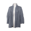 Peter Hahn, Strickjacke, Damen, Größe: 44, Grau, Baumwolle, Feinstrick #QzT