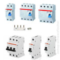 ABB LS-Schalter S201 S203 FI-Schutzschalter F202 F204 DS201  1p/2p/3p/4p Auswahl