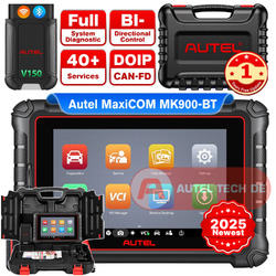 2025 Autel MaxiCOM MK900 BT ALL System Profi Bidirektionaler Diagnose Scanner