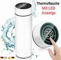 ✅Edelstahl Thermobecher Isolierflasche LED Touch Temperaturanzeige 🌡 Tee 500ml✅