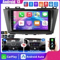 9"Android 13 Autoradio Carplay GPS Navigation DAB DVR For Mazda 5 2010-2015