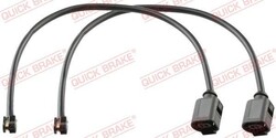 Quick Brake Warnkontakt, Bremsbelagverschleiß WS 0392 A für AUDI