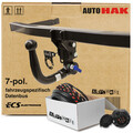 Für BMW X5 07- Typ E70 Auto Hak Anhängerkupplung abnehmbar & 7poliger E-Satz SET