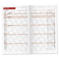 RIDO Nachfüllung Taschenkalender 2023 Kalendereinlage 1 Monat/2 Seite 8,7x15,3cm