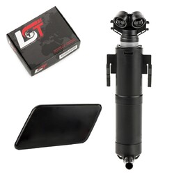 Waschwasserdüse Scheinwerfer Teleskopdüse Blende Set links für BMW X1 E84 09-12