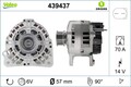 Lichtmaschine Generator Lima VALEO ORIGINS NEW OE TECHNOLOGIE 439437 für VW LUPO