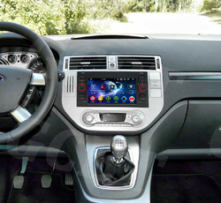 7" Carplay Android 13 Autoradio GPS Nav RDS KAM Für Ford Kuga 2008-2011 4+64G