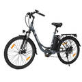 Touroll B1 26-Zoll Elektro-Citybike & E-Bike Leistungsstarker 250W Motor Blau