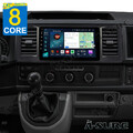 9'' IPS 4+64GB Carplay Android 14 WiFi GPS Navi Für VW TRANSPORTER T6 2016-2021