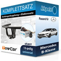 TOWCAR Anhängekupplung starr und E-Satz 13polig für Mercedes B-Klasse 19- neu