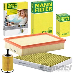 MANN FILTER INSPEKTIONSPAKET passend für VW T5 BUS MULTIVAN  KASTEN 1.9+2.5 TDI