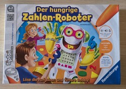 Ravensburger tiptoi Spiel 00706 Der hungrige Zahlenroboter, 4 - 7 Jahre