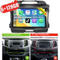 6+128GB Android 15 Autoradio Carplay Für KIA Sportage 3 2010-2016 GPS Navi WIFI