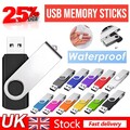 32GB 16 8GB 4GB 2GB 1GB USB Swivel Flash Speicherstick Pen Drive 128mb 256 512mb