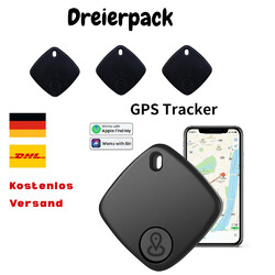 3x GPS Tracker Auto Fahrzeug Kind Hunde Echtzeit Tracking Wasserdicht Bluetooth