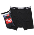1x original Supreme Hanes Boxer Briefs black schwarz Gr. S Boxershorts NEU