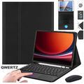 Hülle Für Samsung Galaxy Tab S9 S8 S7 A9+ A8 A7 S6 Lite Bluetooth Tastatur Maus