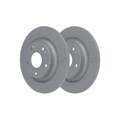 2x Bremsscheibe ATE 24.0110-0413.1 passend für HONDA