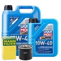 Motoröl 10W40 LIQUI MOLY Super Leichtlauf 6L +MANN Ölfilter
