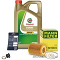 MANN ÖLFILTER + 5L CASTROL 5W-30 M FÜR BMW 1-ER F20 116 118 3-ER F30 316 320 N13