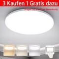 Rund LED Deckenleuchte Deckenlampe Für Flur Wohnzimmer Schlafzimmer Küche