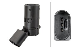 2x Sensor Einparkhilfe HELLA 6PX 358 141-251/2x für AUDI A6 C5 4B2 Avant 4B5 A4