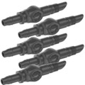 5x GARDENA Micro Drip System Verbinder 4,6 mm 3/16" Verteilerrohr Befestigung #6