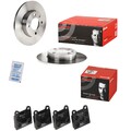 BREMBO Bremsscheiben Ø239mm + Beläge vorne für Audi 80 B1 B2 Polo 86C 80 Golf 1