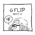 G FLIP = About Us = COLOURED VINYL LP ALBUM = INDIE POP ELECTRONICA