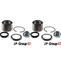 2x JP GROUP RADLAGER SATZ HINTEN passend für CITROËN AX SAXO XSARA ZX DACIA SOLE