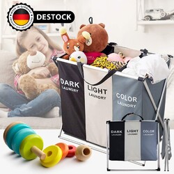 Wäschekorb Wäschebox Wäschetonne Wäschesack Wäschesammler Wäschetruhe Stoff--