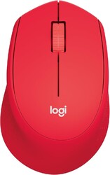 Logitech M330 SILENT PLUS Kabellose Maus, Rot [B-Ware]