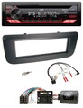 JVC CD DAB USB Bluetooth Lenkrad Autoradio für Skoda Fabia 07-14 Praktik Roomste