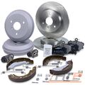 BREMSSCHEIBEN + BREMSBELÄGE VORNE + 2x BREMSTROMMEL HINTEN FÜR SMART